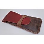 Mahfuz Crazy Hors Gerçek Deri Özel Kalemleriniz Için Kalemlik Kalem Kutu ( 2*3 Kalem Için ) 27 cm 6 cm - Kahverengi