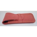Mahfuz Gerçek Deri Özel Kalemleriniz Için Kalemlik Kalem Kutu ( 2*3 Kalem Için ) 27 cm 6 cm H18C - Koyu Mavi