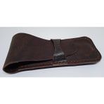Mahfuz Gerçek Deri Özel Kalemleriniz Için Kalemlik Kalem Kutu ( 2*3 Kalem Için ) 27 cm 6 cm HEPSI10B - Kırmızı