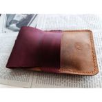 Mahfuz Gerçek Deri Özel Kalemleriniz Için Kalemlik Kalem Kutu ( 5*6 Kalem Için ) 28 cm \ 9.5 cm NLU202 - Kahverengi
