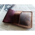Mahfuz Gerçek Deri Özel Kalemleriniz Için Kalemlik Kalem Kutu ( 5*6 Kalem Için ) 28 cm \ 9.5 cm NLU204 - Taba