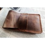 Mahfuz Gerçek Deri Özel Kalemleriniz Için Kalemlik Kalem Kutu ( 5*6 Kalem Için ) 28 cm \ 9.5 cm NLU217 - Kahve