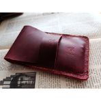 Mahfuz Gerçek Deri Özel Kalemleriniz Için Kalemlik Kalem Kutu ( 5*6 Kalem Için ) 28 cm \ 9.5 cm Np6 - Bordo