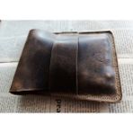 Mahfuz Gerçek Deri Özel Kalemleriniz Için Kalemlik Kalem Kutu ( 8*9 Kalem Için ) 28 cm \ 13 cm NLU303 - Kahverengi