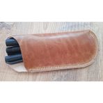 Mahfuz Hakiki Deri El Emeği Özel Kalemleriniz Için Kalem Kutu 17,5 cm 7 cm ( 3-4 Kalem Için ) 10ND