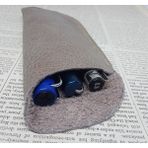 Mahfuz Hakiki Deri El Emeği Özel Kalemleriniz Için Kalemlik Kalem Kutu 17,5 cm 7 cm ( 3-4 Kalem Için ) 19N2