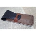 Mahfuz Hakiki Deri El Emeği Özel Kalemleriniz Için Kalemlik Kalem Kutu 27 cm 6 cm H19A1 - Koyu Yeşil