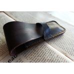 Mahfuz Hakiki Deri El Emeği Özel Kalemleriniz Için Kalemlik Kalem Kutu 27 x 6 cm NLU44 - Kahverengi