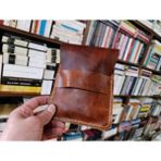 Mahfuz Leather Deri Özel Kalemleriniz Için Kalemlik Kalem Kutu ( 8*9 Kalem Için ) 28 cm \ 13 cm DAK114 - Kahve - Gold