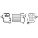 Mahle Abr33000s -Knecht-Behr Abr33000s Klima Kalorifer Rezistansı Bmw E39 E46 E83 E53 99 05 64116920365