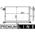 MAHLE AC 38 000P - KLIMA RADYATORU PREMIUM LINE BMW G30 G11 G12 G14 G15 G16 G32