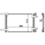 Mahle Ac516000s -Knecht-Behr Ac516000s A C-Kondansatör Fiat Doblo 46811208