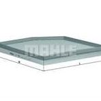 Mahle-AV Bmw N55 3.5cc E82 E88 E90 E92 E93 Hava Filtresi