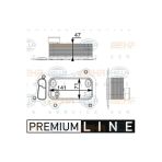 Mahle Clc79000p Clc79000p Yağ Soğutucu (141×71×47) E81 E87 E87 E88 E90 07- (Eno:8mo376747421)