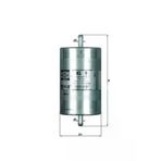 Mahle Kl2 Benzin Filtresi R9 R11 R19 R21 Clıo I Laguna Safrane / 505 806 /