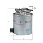 Mahle Kl40425 -Knecht-Behr Kl40425 Yakıt Filtresi Logan Logan Mcv Sandero 1.5Dcı K9k 7701066680