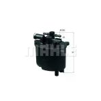 Mahle Kl581 Kl581 Mazot Filtresi 407 607 807 4007 / S-Max Mondeo 08- Galaxy / Xf 11- / Range Rover Evoque