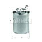 Mahle Kl778 Kl778 Mazot Filtresi Polo 14- / A1 11- / Ibiza V 10- / Fabia 10- Roomster 10- Rapid 1.6 Tdı 2
