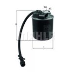Mahle Kl912 Yakıt Filtresi Mercedes Sprınter 311 Crdi 3.1-415 Cdı 4.1-515 Cdı 5.1 2012 Wk820-8 Kl912