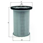 Mahle Kx341 -Knecht-Behr Kx341 Yakıt Filtresi Mazot Touareg Iı 3.0Tdı 10 Porsche Cayenne Iı 3.1 7P6127177