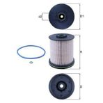 Mahle KX491D YAKİT FİLTRESİ ASTRA K 1.6 CDTİ 2015 B16DTE-B16DTH-B16DTI 13539108 23304096 23456595