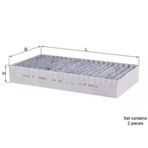 Mahle Lak295s -Knecht-Behr Lak295s Polen Filtresi Tk. Karbonlu X164 06 12 W164 05 11 W251 05 11 A164830021864