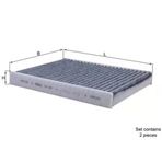 Mahle Lak467s -Knecht-Behr Lak467s Polen Filtresi Bmw F07 F10 F11 F01 F02 F03 F04 Karbonlu 64119163329 64119163329