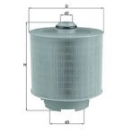 Mahle Lx10062d -Knecht-Behr Lx10062d Hava Filtresi A4 A6 A6 Quattro Passat 2.5Tdı 04 11 4F0133843 4F0133843