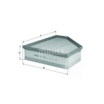 Mahle Lx1640 Knecht Hava Filtresi Bmw 1 Bmw 3 Bmw X1 116D 118D 120D 123