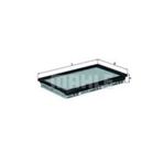 Mahle LX307 Hava Filtresi