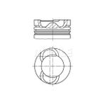 Mahle MAH-028 19 02 x Motor Piston Segman 0.50 Vw 2.5 Crafter...