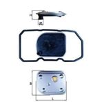 Mahle OTOMATIK SANZIMAN YAGI FILTRE SETI MERCEDES W169 W245 A1693771395 A1693710480