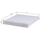 Mahle POLEN FİLTRESİ FORD TRANSİT-TRANSİT TOURNEO 2.2 TDCİ 2006 8C1616N619A1A 1745604 1748480