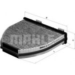 Mahle Polen Filtresi Mercedes X204 W204 W212 C218 R231 Karbonlu 18051