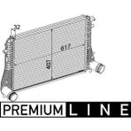Mahle TURBO RADYATÖRÜ INTERCOOLER GOLF 6-JETTA-SCIROCCO-TOURAN-CADDY-OCTAVIA-A3-1.6-2.0 TDI 617X407X32 1K0145803AS 1K0145803AF 5C0145803A
