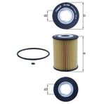 Mahle YAG FILTRESI MERCEDES OM642 W203 W204 C219 C218 W211 W212 A6421800009