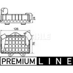 Mahle YAG SOGUTUCUSU MERCEDES OM604 OM605 OM606 W202 W124 W210 A6061800365