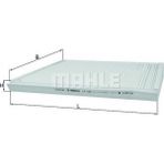 Mahle Zengemtx Polen Filtresi Mercedes W203 CL203 S203 C209 A209