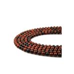 Mahogany Obsidyen Doğal Taş Dizi 8 mm Küre Kesim