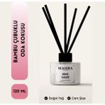 Mahra Bahar Tazeliği Oda Kokusu Bambu Çubuklu Oda Kokusu Esansiyel Uçucu Yağ Reed Diffuser 120ML