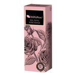 MAIA MC %100 organik gül suyu - VEGAN - 250 ml yüz temizleme suyu - C vitamini ile - katkı maddesi OLMADAN - doğal kozmetik - siyah noktalara karşı, saf olmayan cilt - gözenekleri azaltır