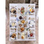 Maia Porcelain Maia Porselen Oskar 14 Parça Modern Gün Kahvaltı Takımı