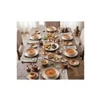 maia Porcelain PORSELEN 3 ADET 14 cm Şef Çorba Tabağı, Çorba Kasesi,Servis Salata Kasesi