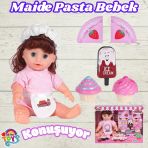 Maide Pasta Yiyor - Türkçe Konuşan Maide Et Bebek - Konuşan Bebek - Maide Bebek - Maide Pasta Bebek - Kumral