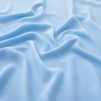 MaiMaiSuan The Yard'dan 152 cm Geniş Şifon Kumaş Gök Mavisi Şifon Kumaş, Düğün Kemeri Draping Kumaş için Drape ile Yumuşak Şeffaf Kumaş, Gelin Gelinlik Dikiş DIY, 1 Yard