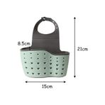 MAİN SHOP 1 Adet, Asılı Sepet, Lavabo Sünger Askılığı, Lavabo Düzenleyici,saklama Kutusu, Asılabilir M-1889