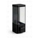 MAİN SHOP 1 ADET Yapışkanlı Duvara Monte Banyo ve Mutfak Manuel Sıvı Sabunluk 350 ML Doldurulabilir M-53
