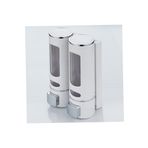 MAİN SHOP 2 ADET Sıvı Sabunluk 400 ml Duvara Monte Duş Sabun Şampuan Dispenseri Mutfak Banyo Sabunluğu M-52