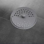 MAİN SHOP Banyo Koku Önleyici Gider Koku Önleyici Süzgeci Lavabo Küvet Duşa Kabin Tıkacı Gri M-137