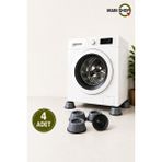 MAİN SHOP Beyaz Eşya Altlığı Ayağı 4 Adet Çamaşır Bulaşık Makinası Buzdolabı Yükseltici Titreşim Önleyici M-541